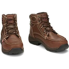 TUSCOLA 5 Womens Lace up Steel Toe Waterproof Safety Work Boots
