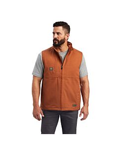 10037636: Ariat Mens Work Vest - Rebar DuraCanvas Big & Tall Vest 