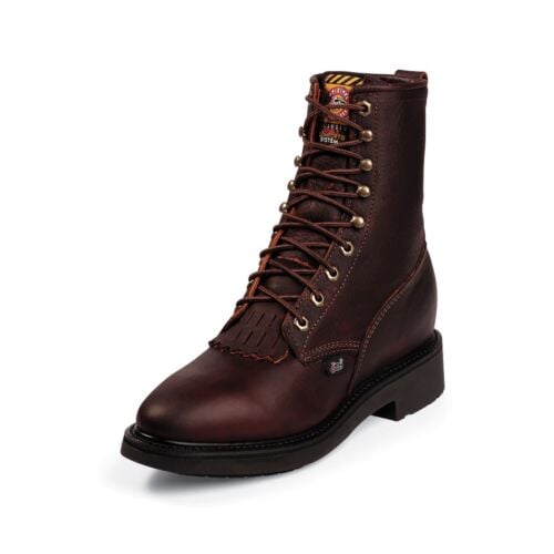 Justin Work Boots: 8