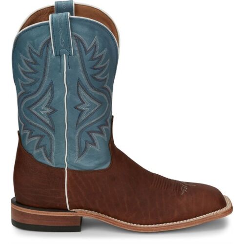 Tony Lama Men's Cowboy Boots: Bison Buffalo: 7955