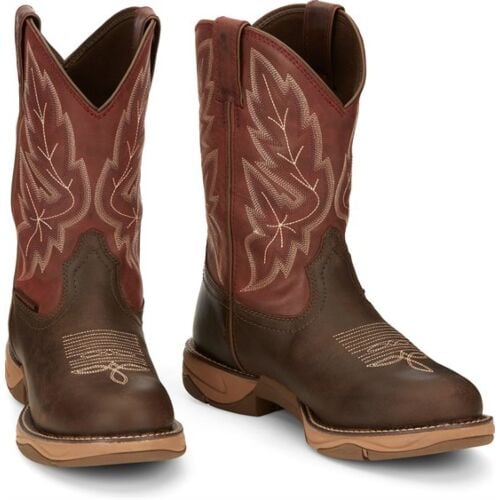 Men's Tony Lama Round Toe Work Boots: Mankato RR3362