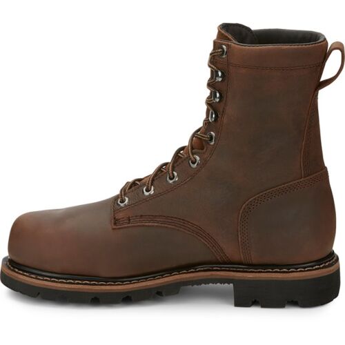 Justin Work Boots: WK630 Composite Toe Met Guard - PULLEY WATERPROOF