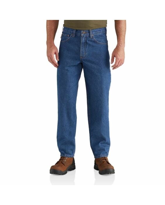 Carhartt Men’s Relaxed-Fit Tapered-Leg Jeans, B17DST