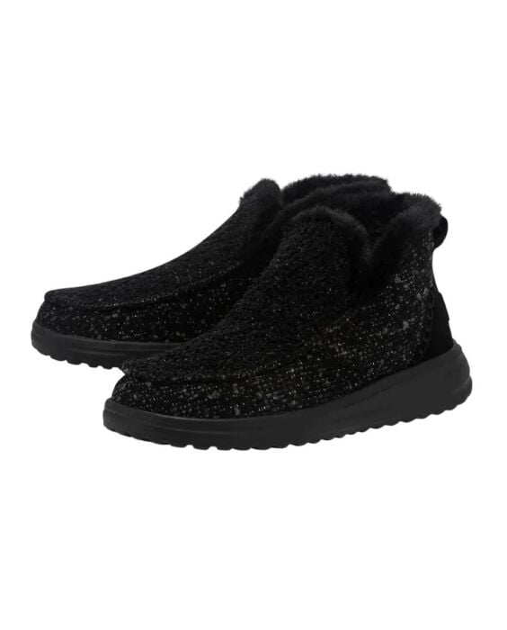 122054957: Hey Dude Shoes Women's Denny Booties in Sparkling Black