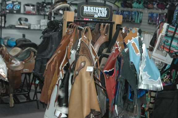 Rodeo Gear - Chaps, Vests, Ropes, Spurs, Bags & Helmets